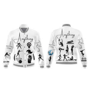 100% Wool and Genuine Leather Coat (White)