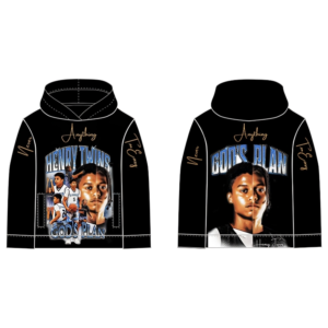 Basketball Incredible HENRYTWINS Hoodie (Black)