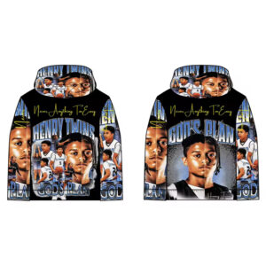 Basketball Incredible HENRYTWINS Hoodie (Blue)