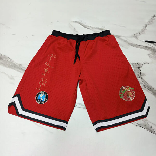 High Quality Mesh Basketball Shorts (Red)