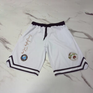 High Quality Mesh Basketball Shorts (White)